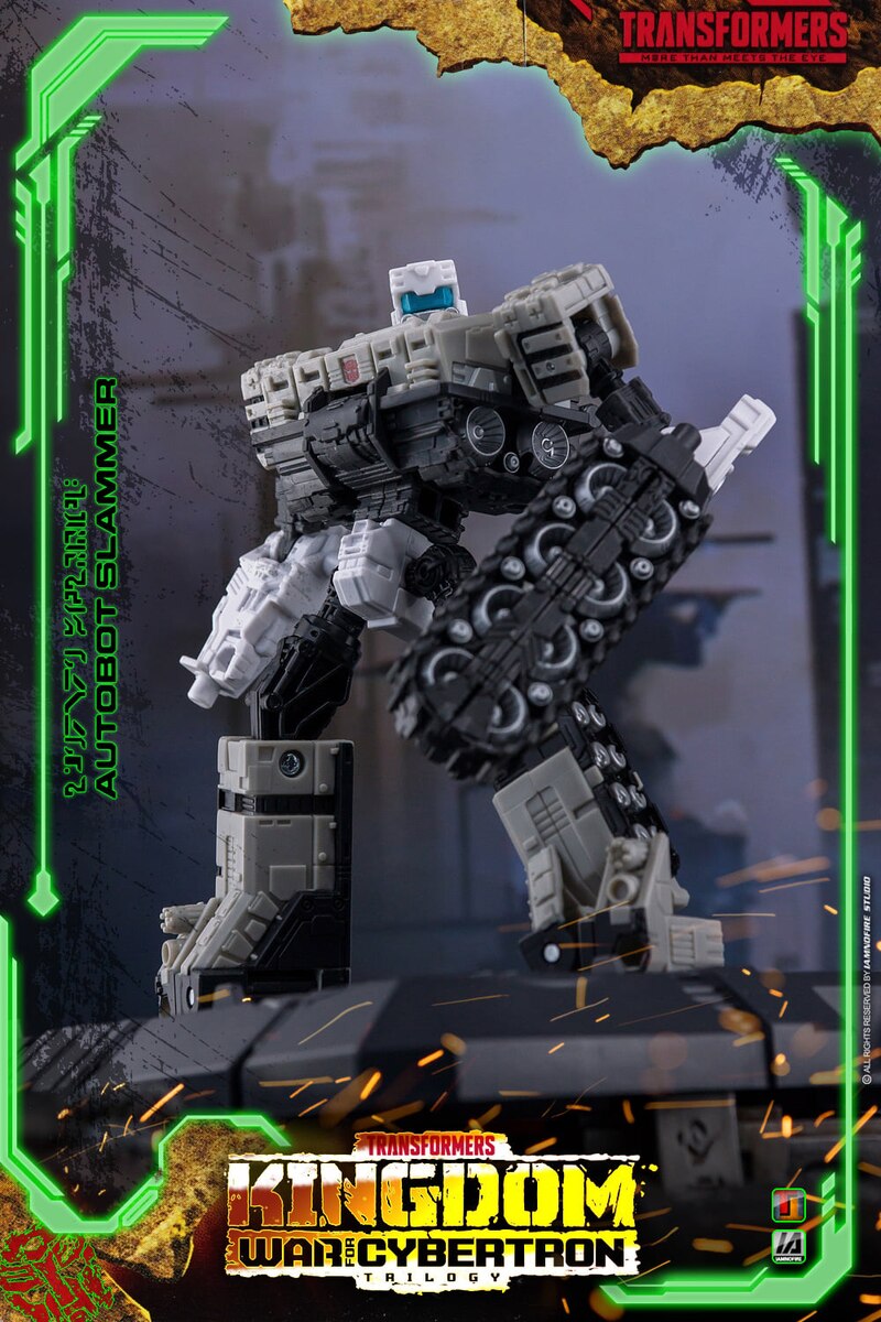 Transformers Kingdom Slammer Toy Photography Images by IAMNOFIRE